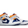 Air Jordan 1 Mid Royal Blue Laser Orange - Image 5