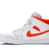 Air Jordan 1 Mid Starfish Pure Platinum - Image 2