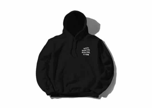 Anti Social Social Club Cherry Blossom Hoodie Black - Image 2