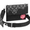 Louis Vuitton x Nigo Trio Pouch Black
