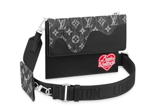 Louis Vuitton x Nigo Trio Pouch Black