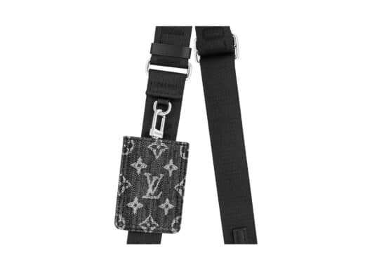 Louis Vuitton x Nigo Trio Pouch Black - Image 2