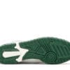 Shoe Sole View of the New Balance 550 White Green Sneaker