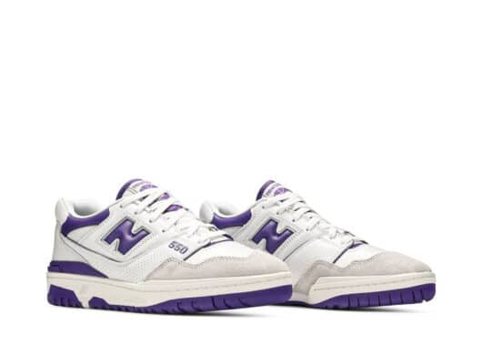 New Balance 550 White Purple