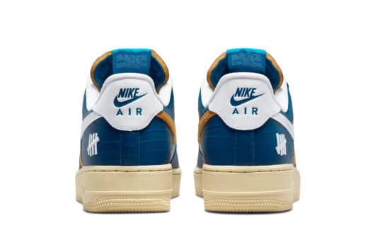 Nike Air Force 1 Low SP Undefeated 5 On It Blue Yellow Croc