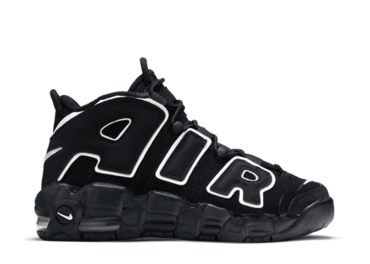 Nike Air More Uptempo Black White 2016/2020 (GS)