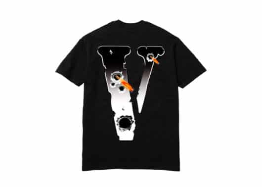 Pop Smoke x Vlone Hawk Em' Tee Black - Image 2