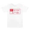 Pop Smoke x Vlone Stop Snitching T-shirt White/Red