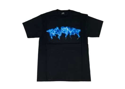 Revenge Lightning Script Tee Black