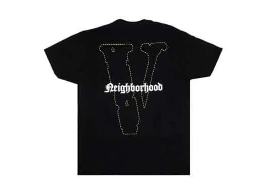Vlone x Neighborhood Skull Tee Black - Image 2