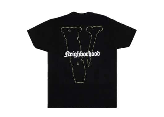 Vlone x Neighborhood Skull Tee Black