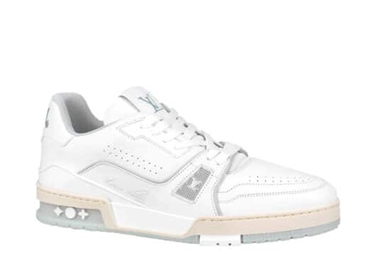 Louis Vuitton Trainer White Signature