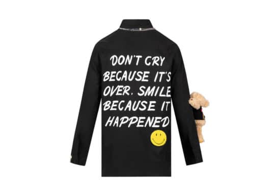 13De Marzo Smliey Side-bag Shirt Black - Image 2