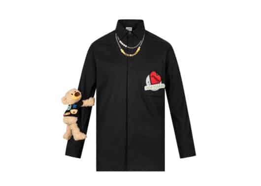 13De Marzo Smliey Side-bag Shirt Black