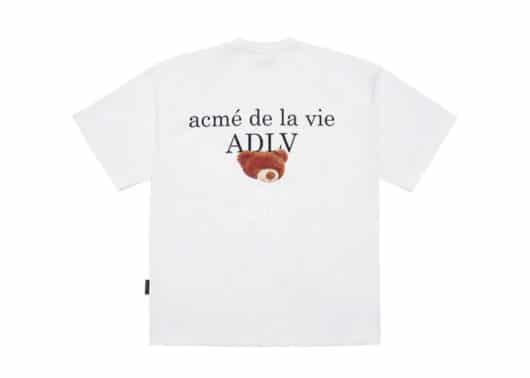 ADLV Green Knit Girl Tee White - Image 2
