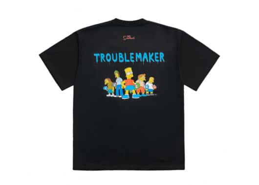 ADLV x Simpsons Graffiti Bart Tee Black - Image 2