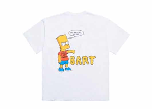 ADLV x Simpsons Homework Bart Tee White - Image 2