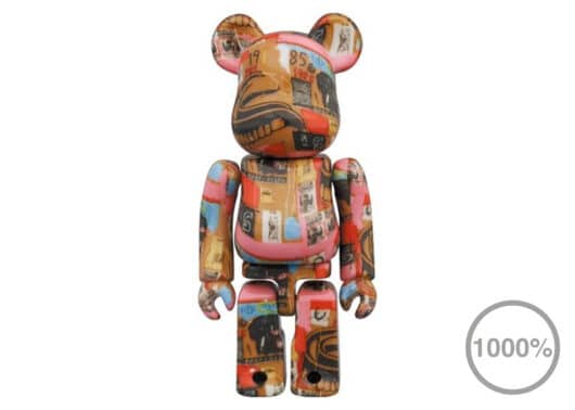 Bearbrick Andy Warhol x JEAN-MICHEL BASQUIAT #2 1000%