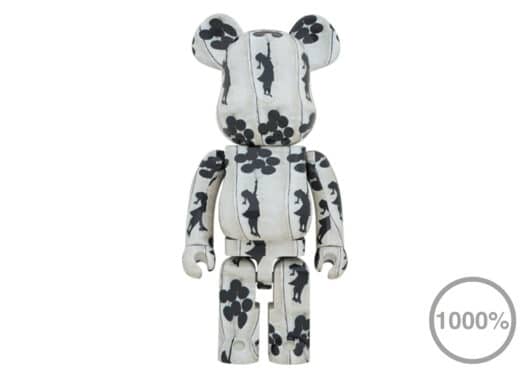 Bearbrick Flying Balloons Girl 1000%