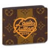 Louis Vuitton x Nigo Multiple Wallet Monogram Stripes Brown