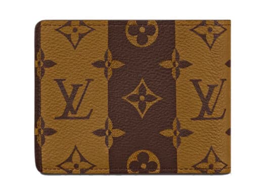 Louis Vuitton x Nigo Multiple Wallet Monogram Stripes Brown - Image 2