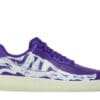 Nike Air Force 1 Low '07 QS Purple Skeleton Halloween (2021)