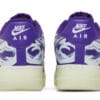 Nike Air Force 1 Low '07 QS Purple Skeleton Halloween (2021) - Image 4