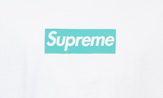 Supreme Tiffany & Co. Box Logo Tee White - Image 3
