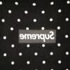 Supreme Comme des Garcons Polka Dot SS12 Tee Black Sz XL - Image 2