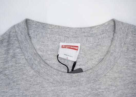 Supreme Orange Box Logo 1999 Tee Grey Size L