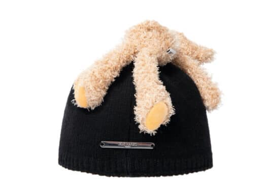 13De Marzo Palda Bear Knit Cap Black