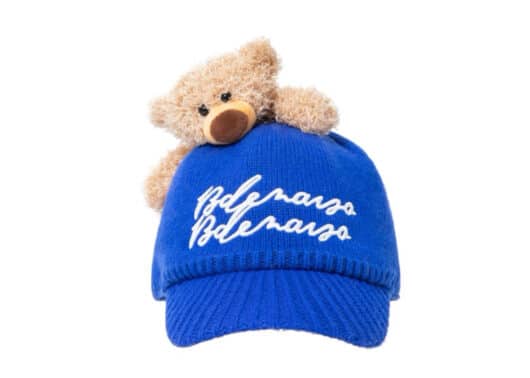 13De Marzo Palda Bear Knit Cap Imperia Blue