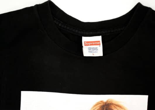 Supreme Kate Moss Tee Black Size L - Image 3