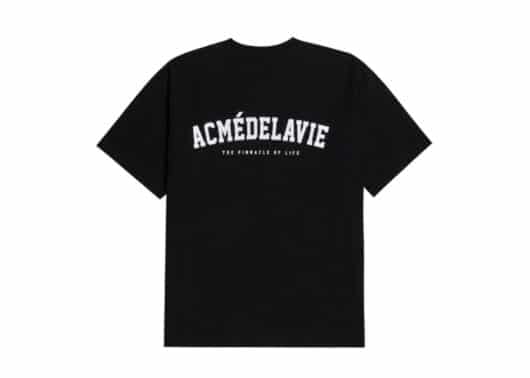 ADLV Baby Face Mini Rainbow Hair Tee Black - Image 2