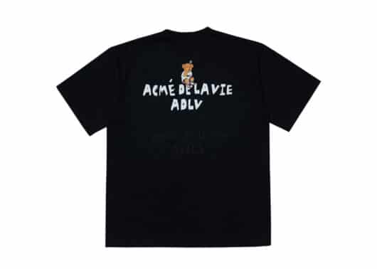 ADLV Check Pants Bear Tee Black - Image 2
