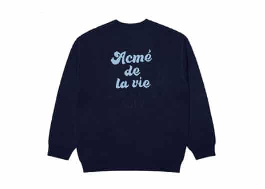 ADLV x Care Bears Blue Bears Knit Sweater Navy - Image 2