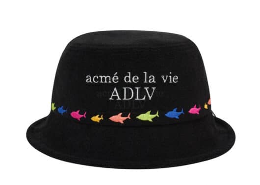 ADLV x Pinkfong Baby Shark Family Bucket Hat Black