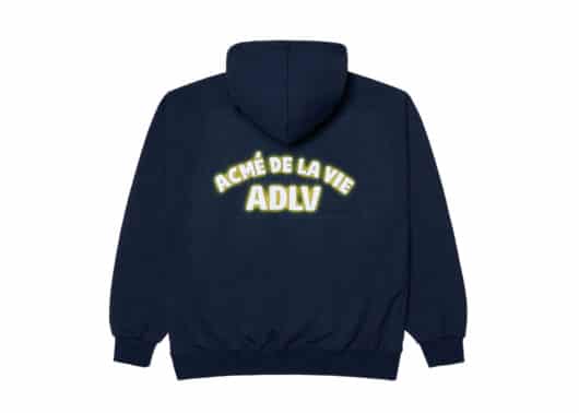 ADLV x The Simpson Trick Or Treat Hoodie Navy - Image 2