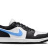 Air Jordan 1 Low Black University Blue White (W)