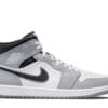 Air Jordan 1 Mid Light Smoke Grey Anthracite