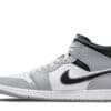 Air Jordan 1 Mid Light Smoke Grey Anthracite - Image 2