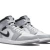 Air Jordan 1 Mid Light Smoke Grey Anthracite - Image 5