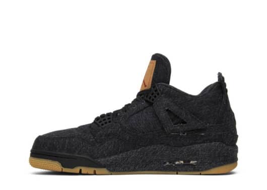 Air Jordan 4 Retro Levis's Black - Image 2