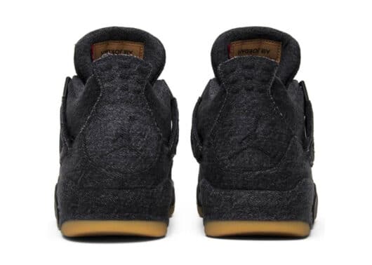 Air Jordan 4 Retro Levis's Black - Image 4