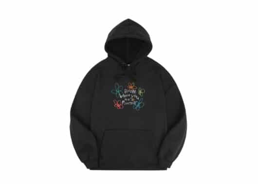 Ambler Bloom Hoodie Black AHP805