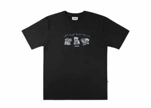 Ambler Let Your Body Relax Tee Black AS829