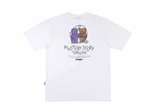 Ambler Mystery Story Tee White AS805 - Image 2