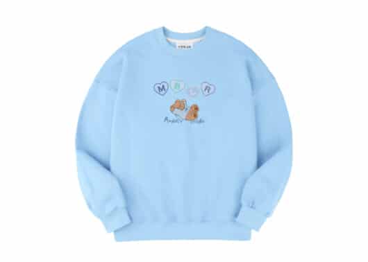 Ambler Plop Crewneck Blue AMM911