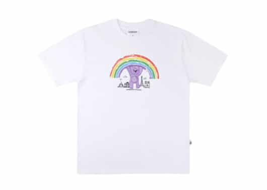 Ambler Rainbow Tee White AS822