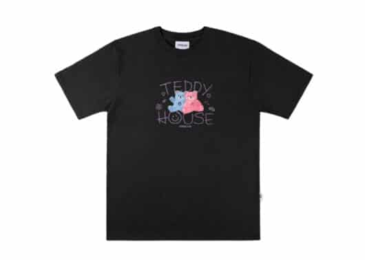 Ambler Teddy House Tee Black AS828